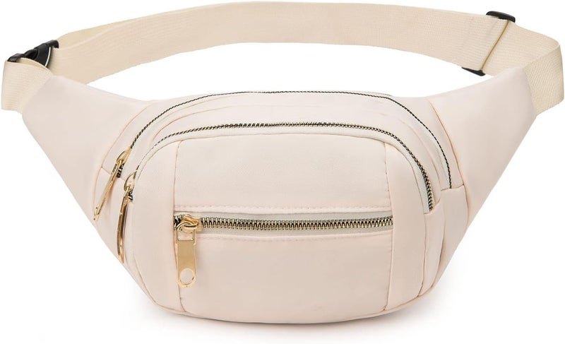 DAITET Crossbody Fanny Pack for Men&Women,Large Waist Bag & Hip Bum Bag with Adjustable Strap for Outdoors Workout Traveling Casual Running Hiking Cycling - Image 1